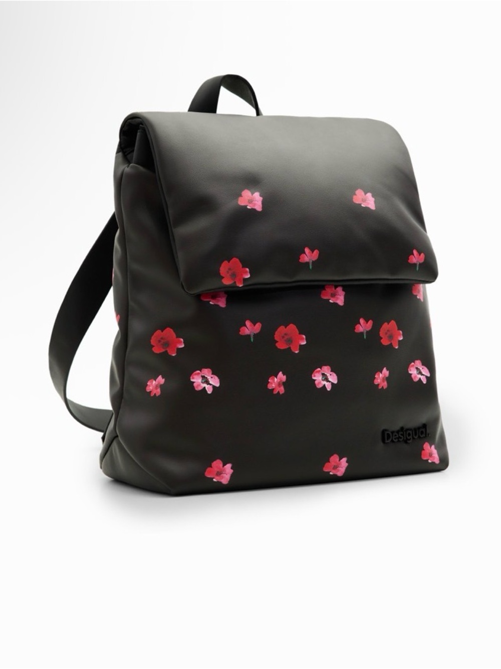 Desigual Black Floral Mini Backpack 🌸
Like New | Excellent Condition